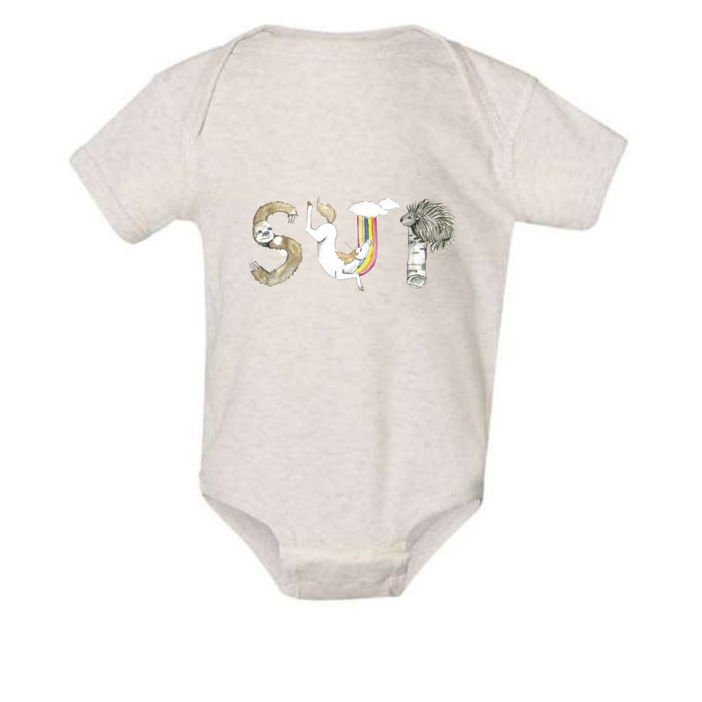 Natural Heather - FRONT